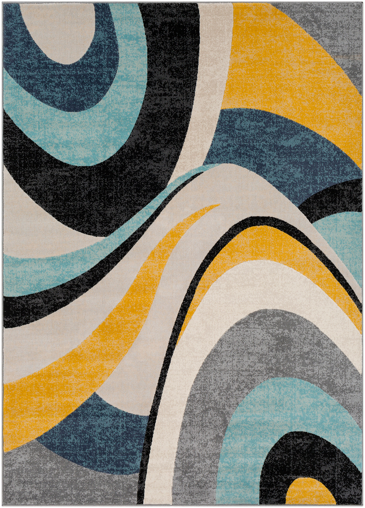 CIT2345-1616 18 in. City Area Rug, Multi Color