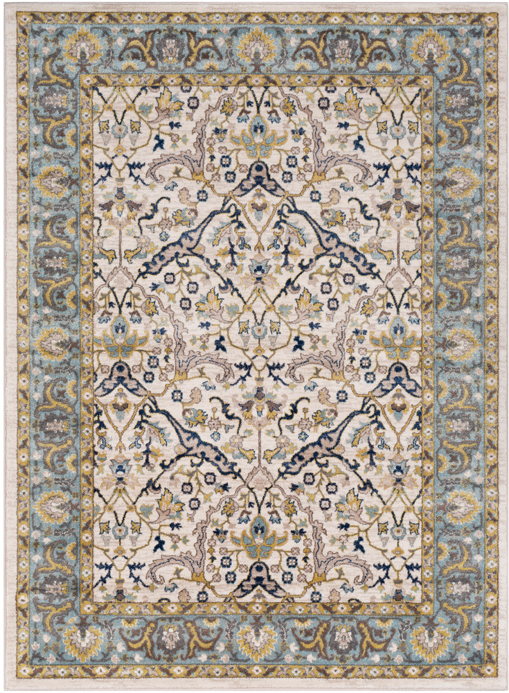 AHN2308-1616 18 in. Athens Area Rug, Camel