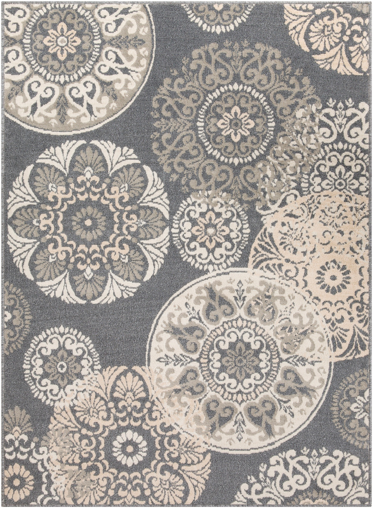 OSL2314-1616 18 in. Oslo Area Rug, Multi Color