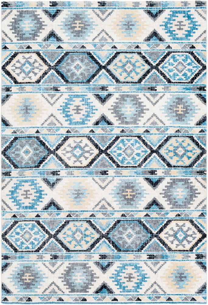 APY1017-1616 18 in. Apricity Area Rug, Sky Blue