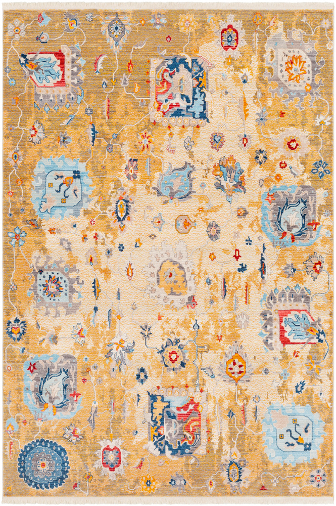 EPC2320-1616 18 in. Ephesians Area Rug, Saffron