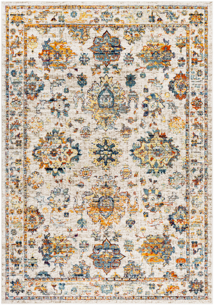 ARA2302-1616 18 in. Ararat Area Rug, Aqua