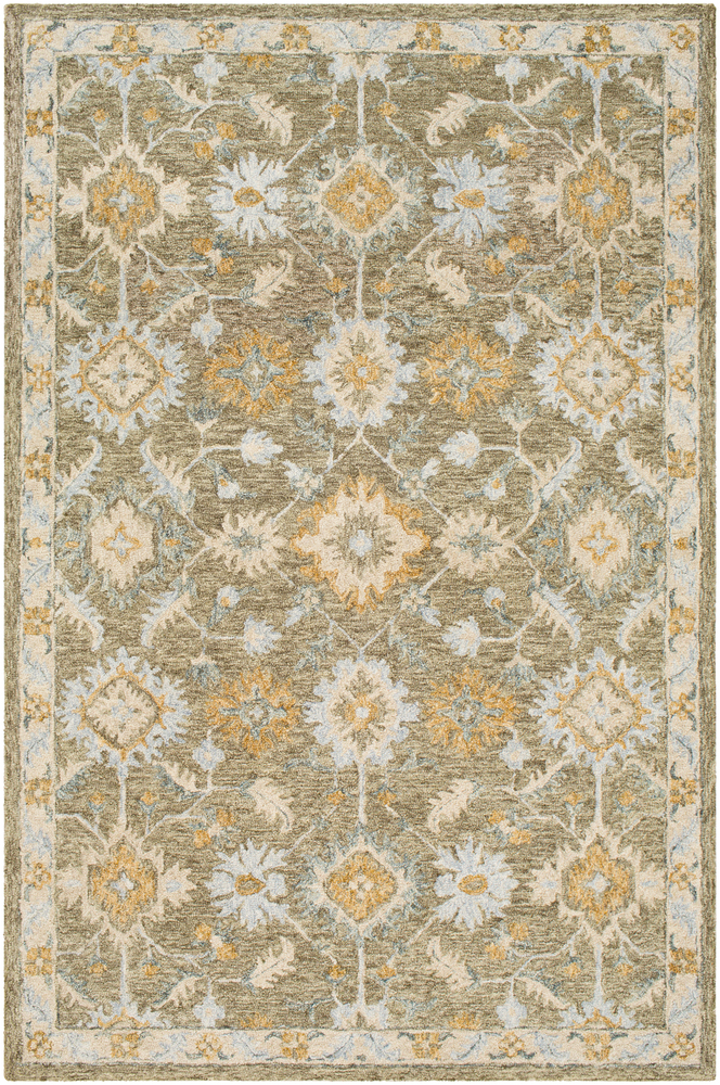 PNP2306-1616 18 in. Panipat Area Rug, Multi Color