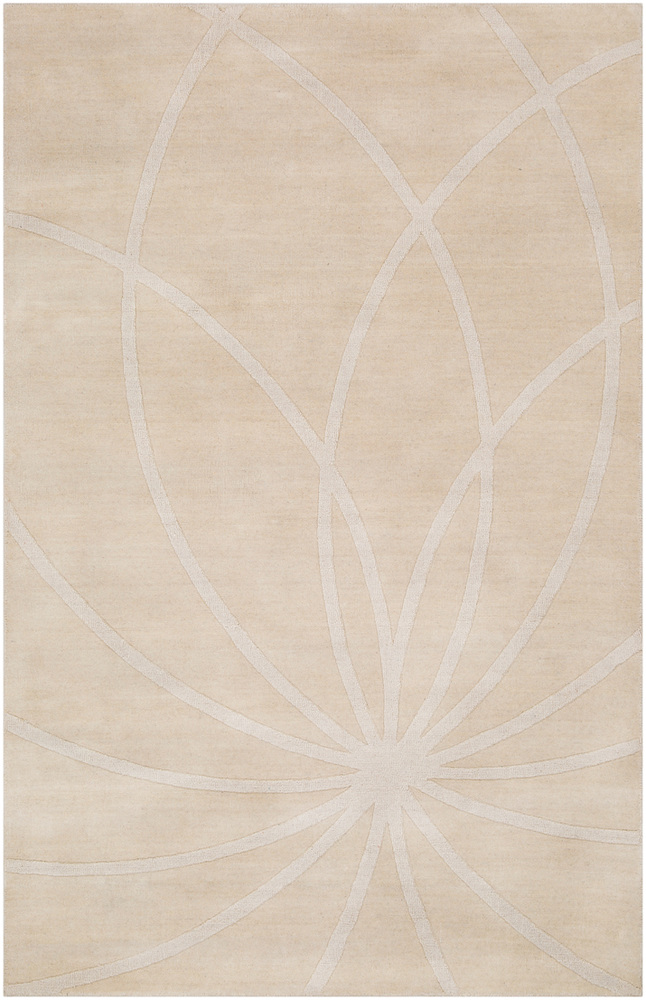M5459-1616 18 in. Mystique Area Rug, Khaki
