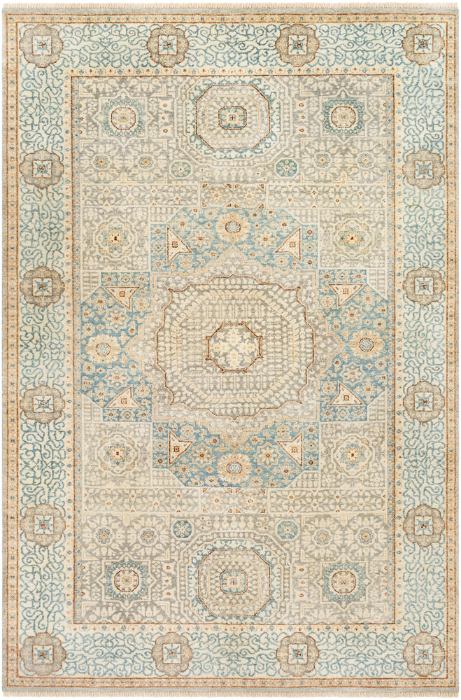CMB8014-1616 18 in. Cambridge Area Rug, Multi Color