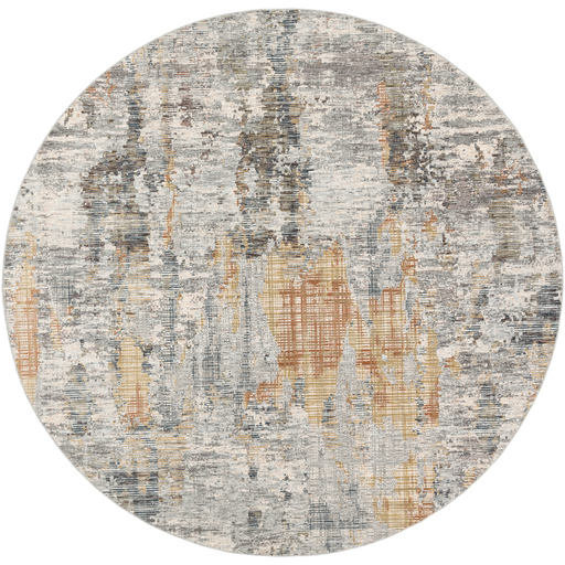 PDT2306-710RD 7 ft. 10 in. Presidential Round Area Rug, Lime