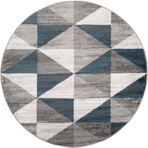 MNC2307-53RD 5 ft. 3 in. Monte Carlo Round Area Rug, Multi Color