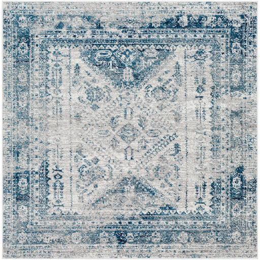 MNC2313-53SQ 5 ft. 3 in. Monte Carlo Square Area Rug, Multi Color