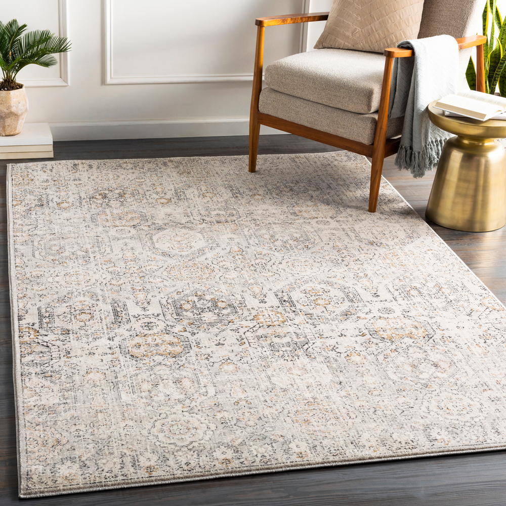 IGO2306-679 6 ft. 7 in. x 9 ft. Indigo Machine Woven Rug - 100 Percent Polypropylene