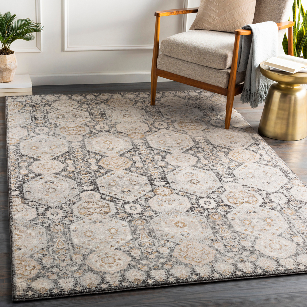 IGO2307-679 6 ft. 7 in. x 9 ft. Indigo Machine Woven Rug - 100 Percent Polypropylene