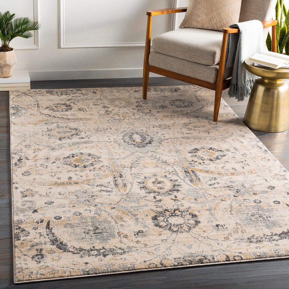 IGO2319-4357 4 ft. 3 in. x 5 ft. 7 in. Indigo Machine Woven Rug - 100 Percent Polypropylene