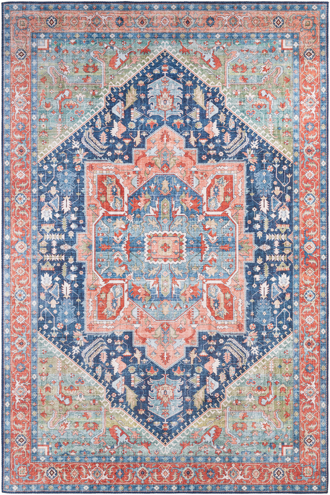 IRS2312-912 9 x 12 ft. Iris Machine Woven Rug - 100 Percent Polyester