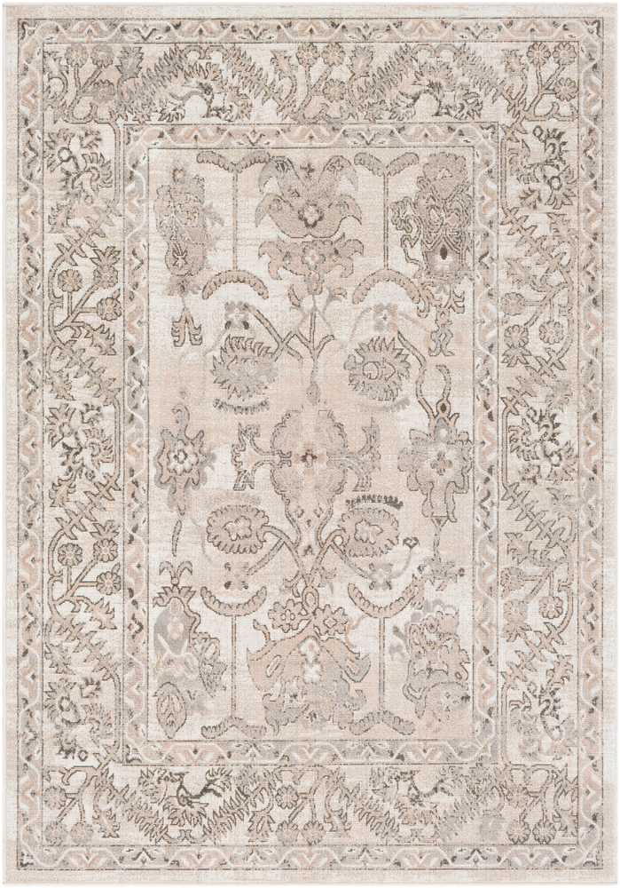 ETS2338-5376 5 ft. 3 in. x 7 ft. 7 in. Rafetus Machine Woven Rug - 100 Percent Polypropylene