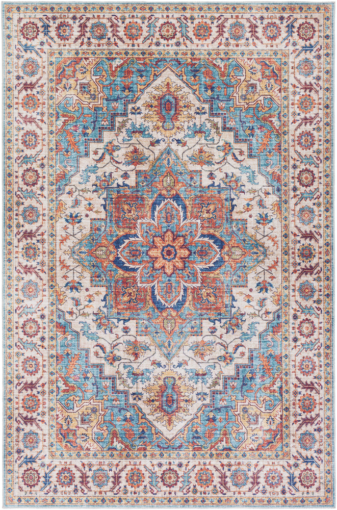 IRS2301-912 9 x 12 ft. Iris Machine Woven Rug - 100 Percent Polyester