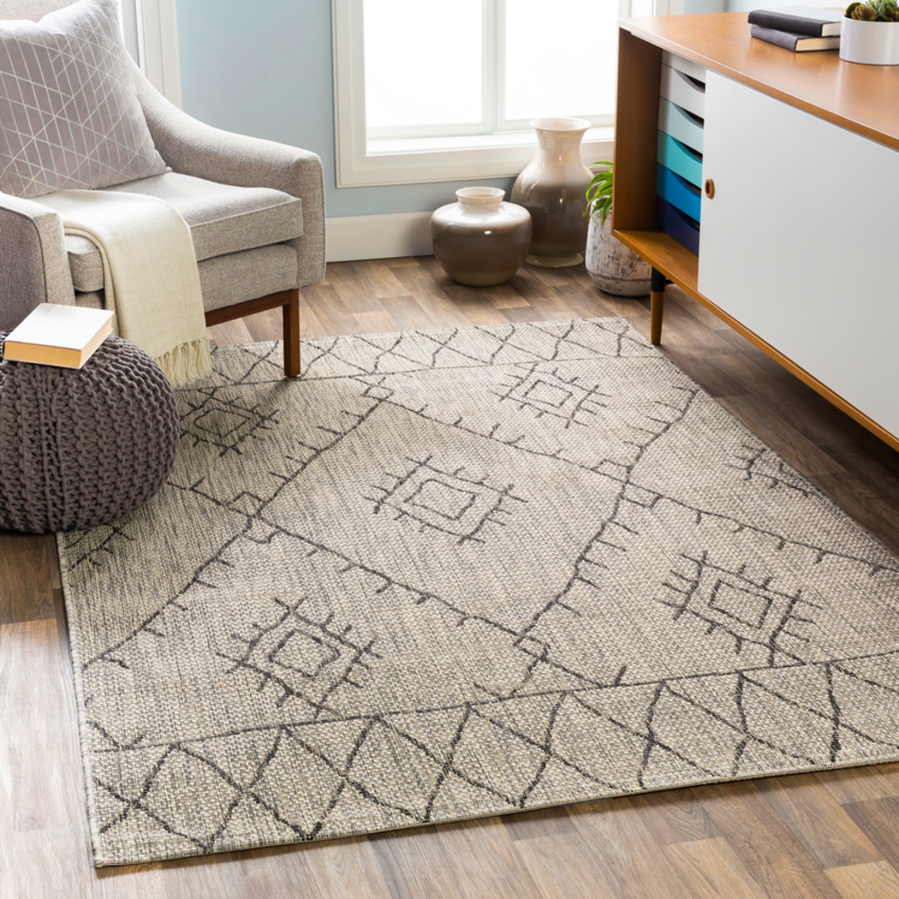 EAG2328-5376 5 ft. 3 in. x 7 ft. 7 in. Eagean Machine Woven Rug - 100 Percent Polypropylene