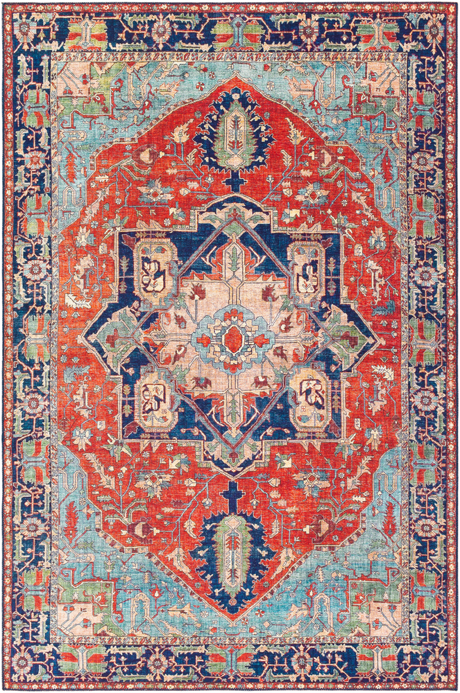 IRS2308-912 9 x 12 ft. Iris Machine Woven Rug - 100 Percent Polyester