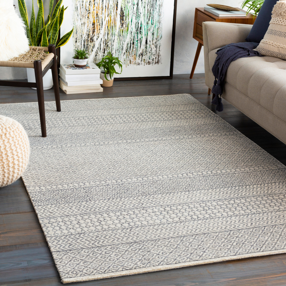 MAR2301-6RD 6 ft. Round Maroc Hand Tufted Rug - 100 Percent Wool