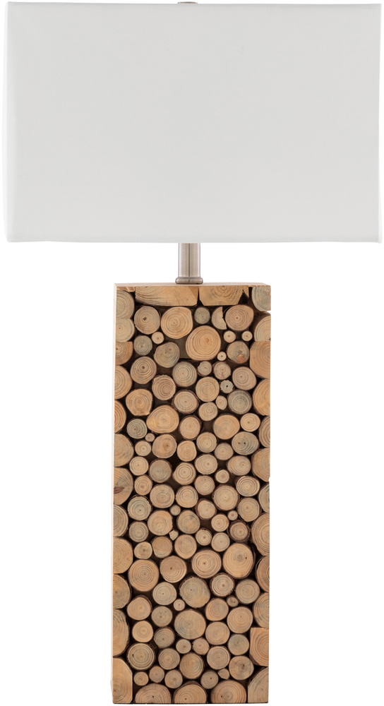 OAL-001 27 x 14 x 7 in. Oaklynn Table Lamp, White