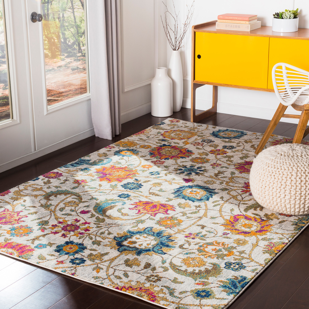 HAP1074-2773 2 ft. 7 in. x 7 ft. 3 in. Harput Machine Woven Rug - 100 Percent Polypropylene