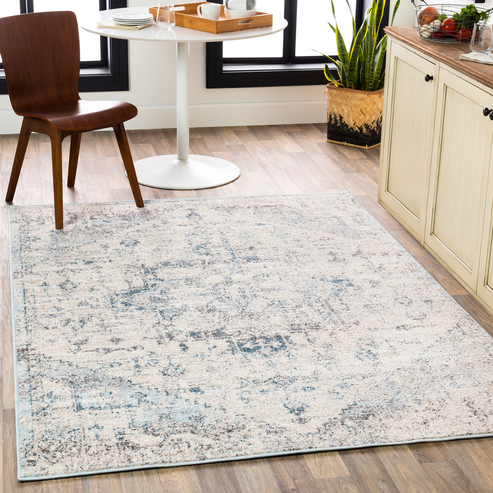 AKR2310-679 6 ft. 7 in. x 9 ft. Ankara Machine Woven Rug - 100 Percent Polypropylene