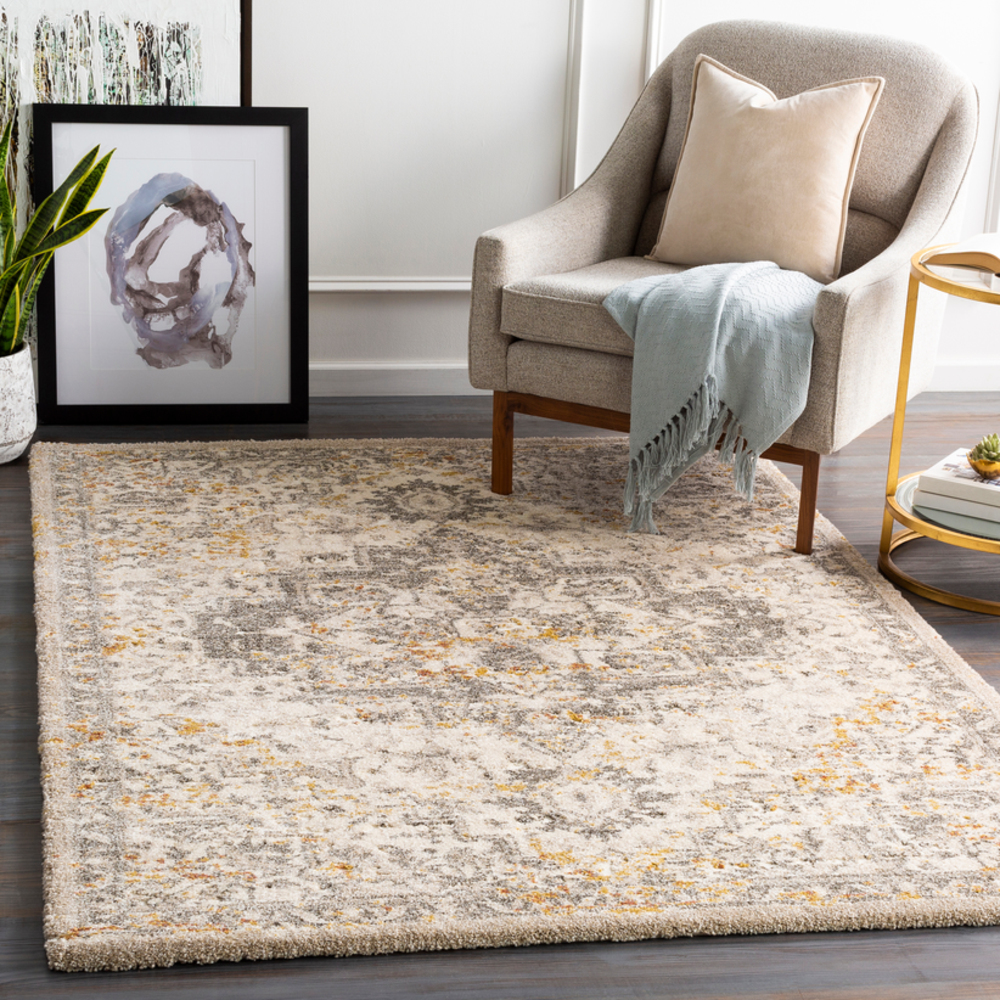 TUS2307-9121 9 ft. x 12 ft. 1 in. Tuscany Machine Woven Rug - 91 Percent Polypropylene, 9 Percent Polyester