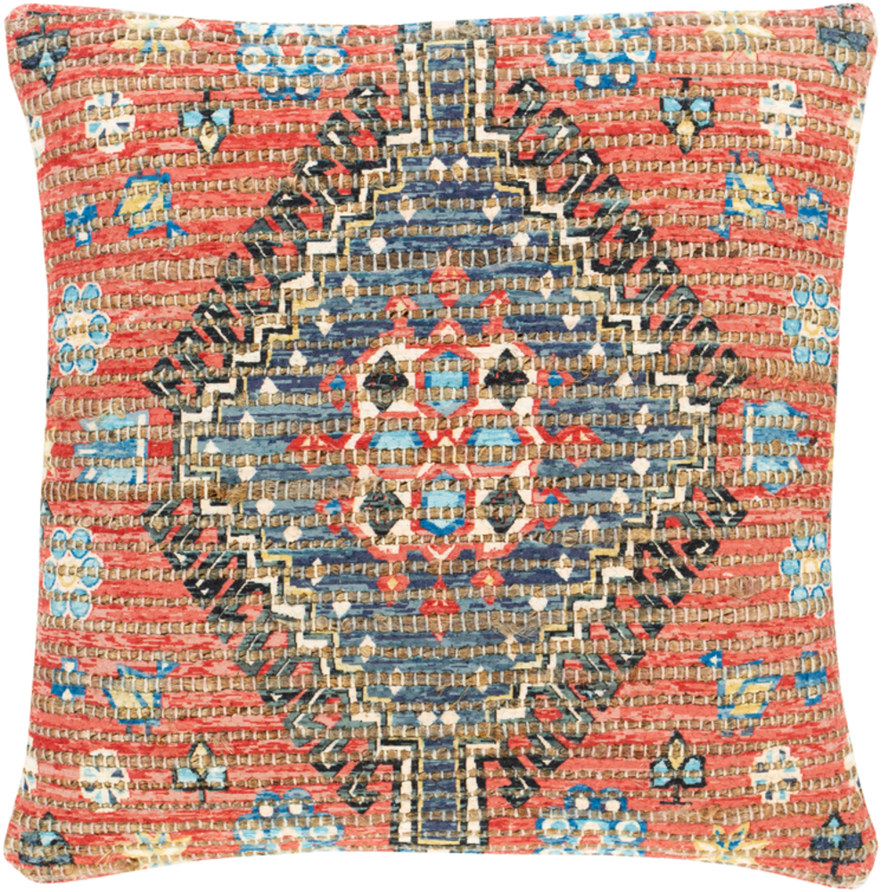 CVN005-1818 18 x 18 in. Coventry Woven Pillow Cover - 65 Percent Jute, 25 Percent Polyester, 10 Percent Cotton