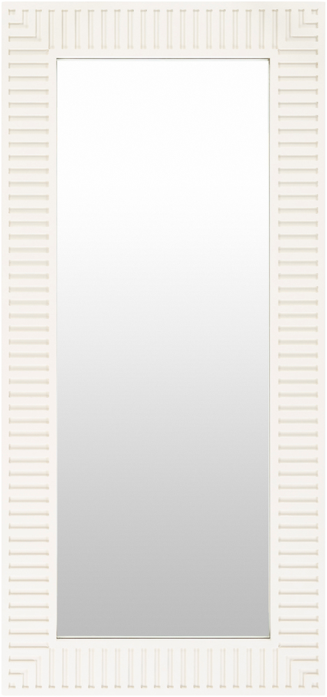 Picture of Livabliss CLO001-3575 35 x 75 in. Colossae Hand Painted Mirror, Ivory