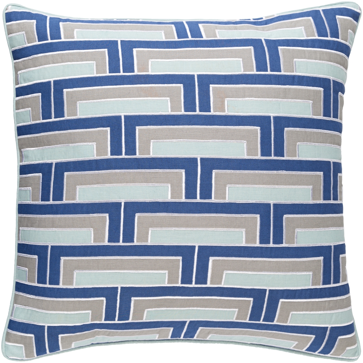 MSP001-1818P 18 x 18 in. Mod Steps Modern Woven Pillow Kit, Multi Color