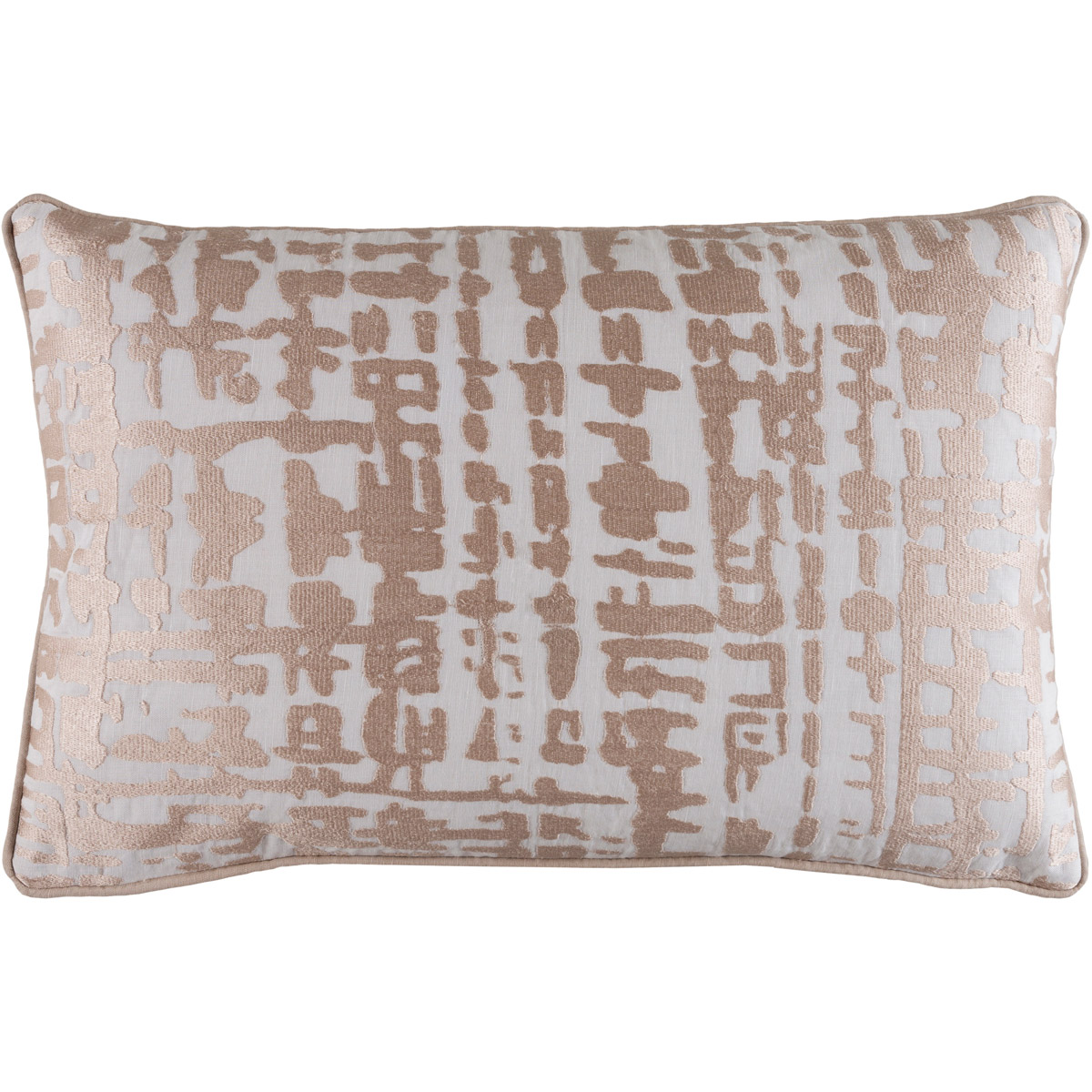 Surya Hessian Down Fill 13" x 20" Pillow in Yellow