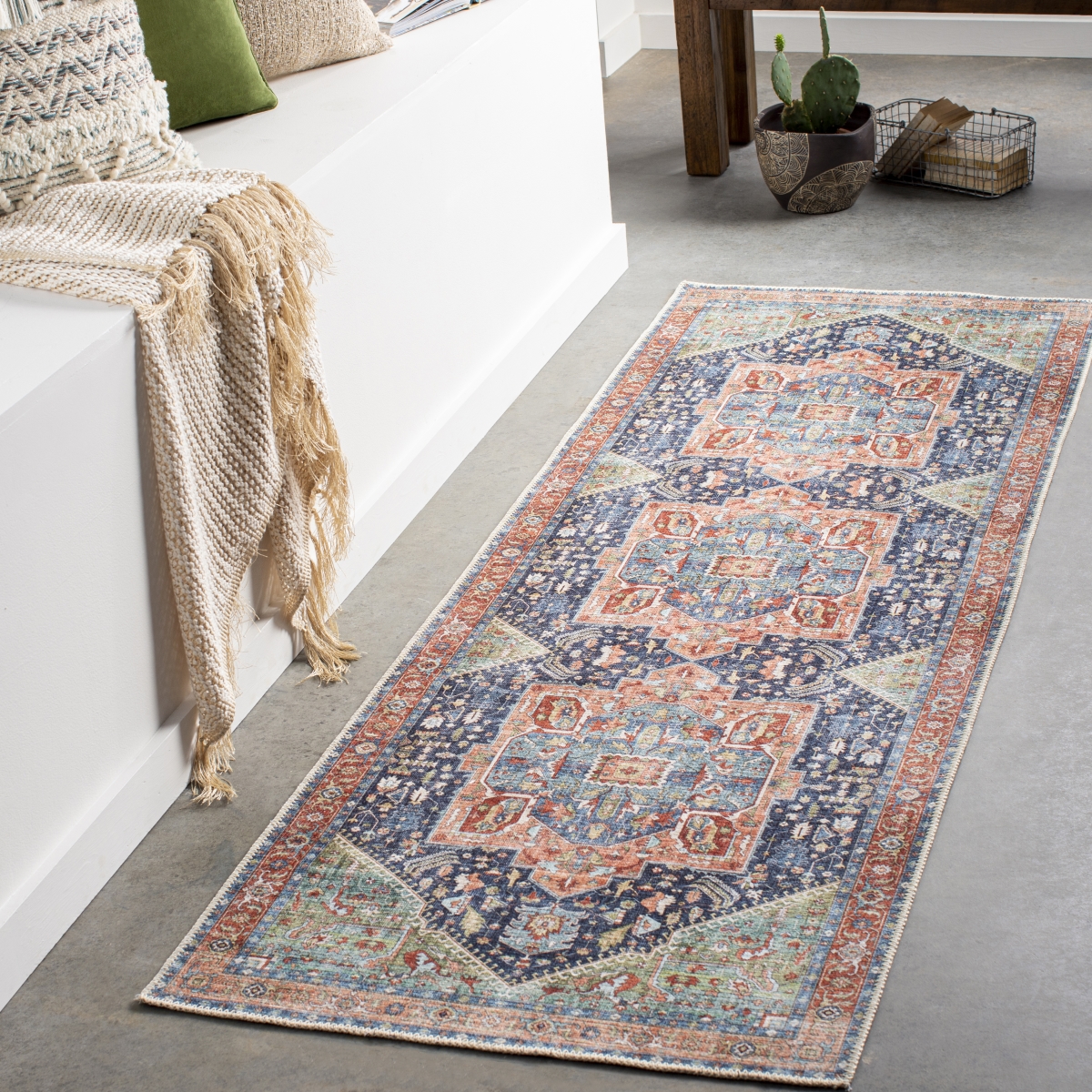 AML2311-27710 2 ft. 7 in. x 7 ft. 10 in. Amelie Rectangle Area Rug, Multi Color