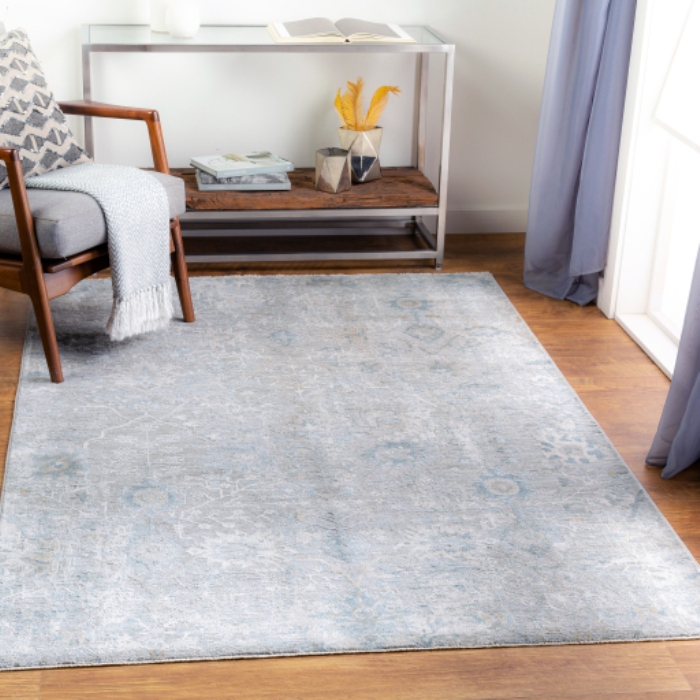 BWK2315-274 2 ft. 7 in. x 4 ft. Brunswick Machine Woven Rug, Multi Color