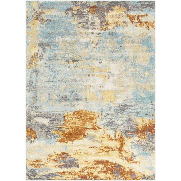 BDM2301-6119 6 ft. 11 in. x 9 ft. Bodrum Machine Woven Rectangle Rug - Multi Color