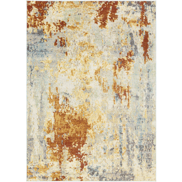 BDM2305-5373 5 ft. 3 in. x 7 ft. 3 in. Bodrum Machine Woven Rectangle Rug - Multi Color