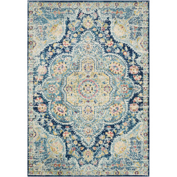 ELZ2361-710103 7 ft. 10 in. x 10 ft. 3 in. Elaziz Machine Woven Rectangle Rug - Multi Color