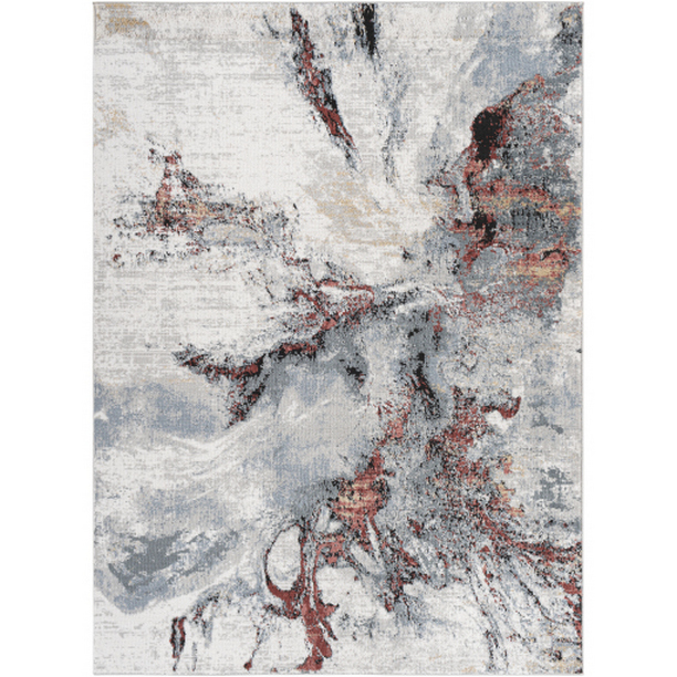 JLO2321-679 6 ft. 7 in. x 9 ft. Jolie Machine Woven Rectangle Rug - Multi Color