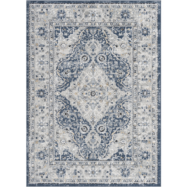 JLO2326-5373 5 ft. 3 in. x 7 ft. 3 in. Jolie Machine Woven Rectangle Rug - Multi Color