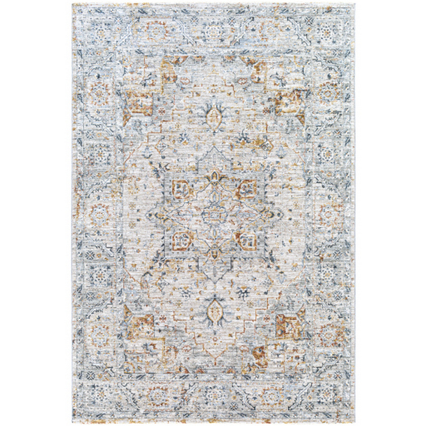 LAA2312-1014 10 x 14 ft. Laila Machine Woven Rectangle Rug - Multi Color