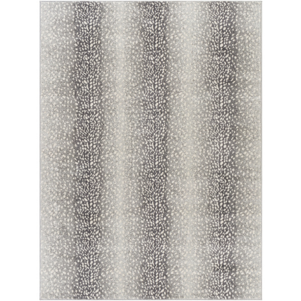 ROM2373-5371 5 ft. 3 in. x 7 ft. 1 in. Roma Machine Woven Rectangle Rug - Multi Color