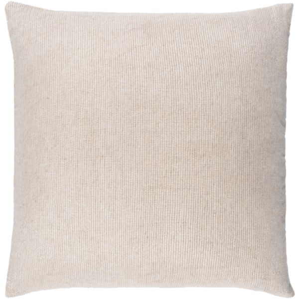 Picture of Livabliss IEA001-2222P 22 x 22 in. Sallie Polyester Filled Pillow Cover, Cream