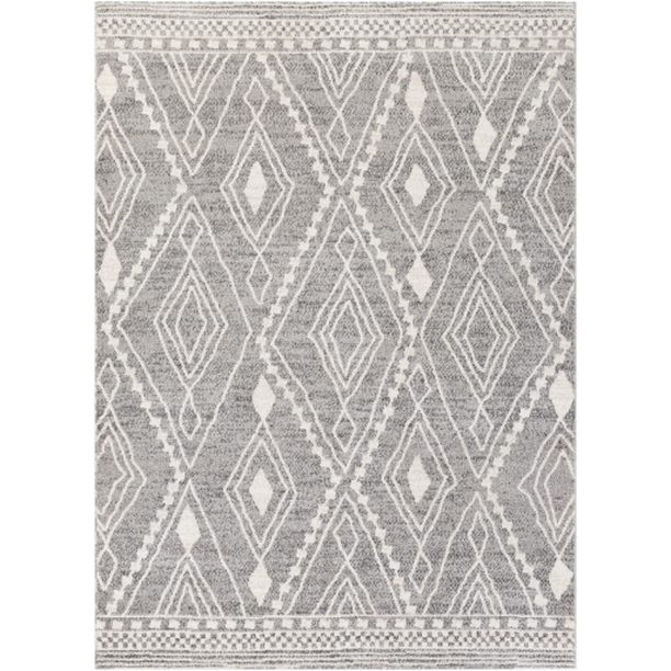 PSN2304-71010 7 ft. 10 in. x 10 ft. Positano Machine Woven Rectangle Rug - Multi Color