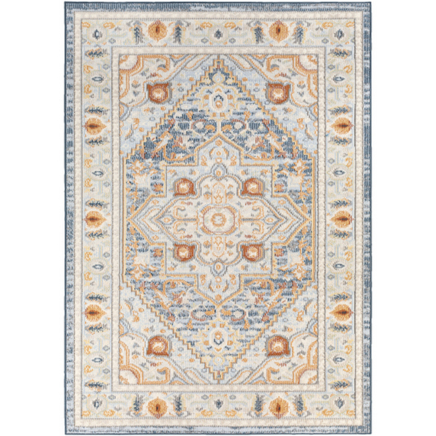 PSS2332-57 5 x 7 ft. Pisa Machine Woven Rectangle Rug