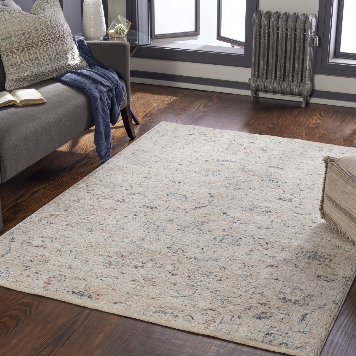 AMO2305-23 2 x 3 ft. Amore Rectangular Area Rug, Multi Color
