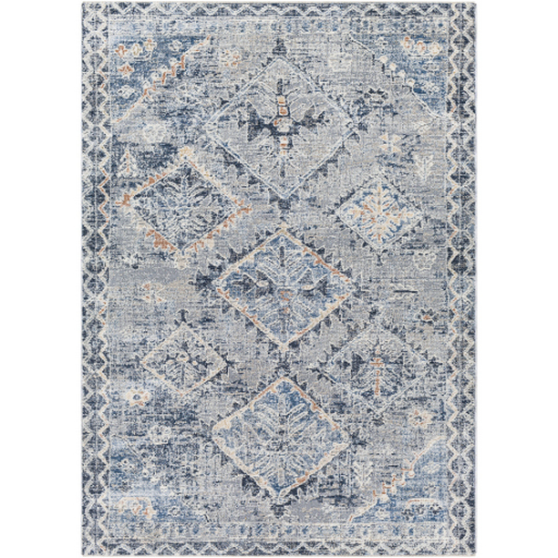 AMO2308-579 5 ft. x 7 ft. 9 in. Amore Machine Woven Rectangle Rug - Multi Color