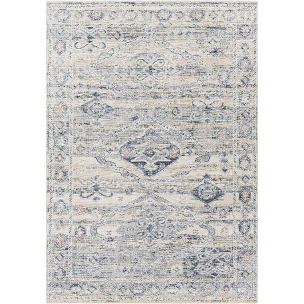 AMO2309-579 5 ft. x 7 ft. 9 in. Amore Machine Woven Rectangle Rug - Multi Color