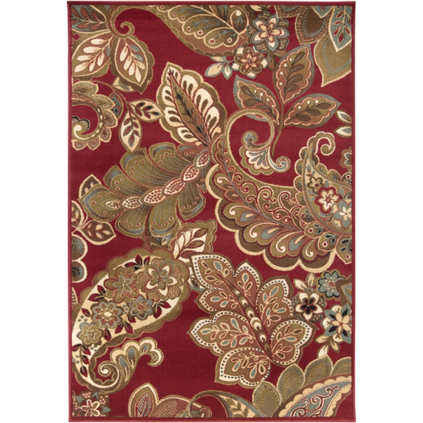 RLY5020-913 9 x 13 ft. Riley Machine Woven Rectangle Rug - Multi Color