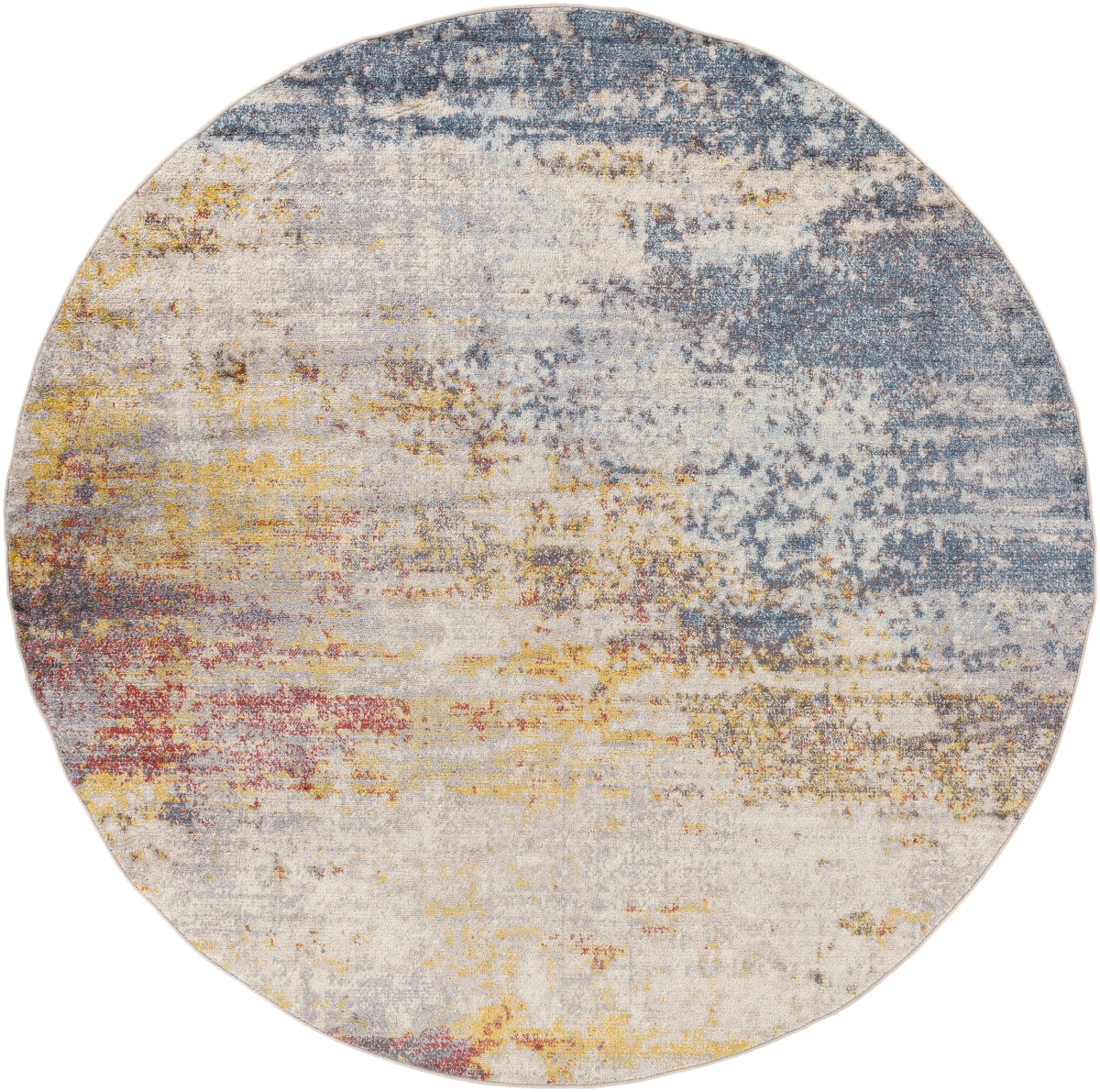 AKR2316-710RD 7 ft. 10 in. Ankara AKR-2316 Round Rug, Multi Color