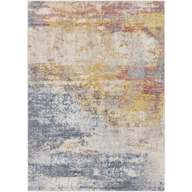 AKR2316-81012 8 ft. 10 in. x 12 ft. Ankara Machine Woven Rectangle Rug - Multi Color