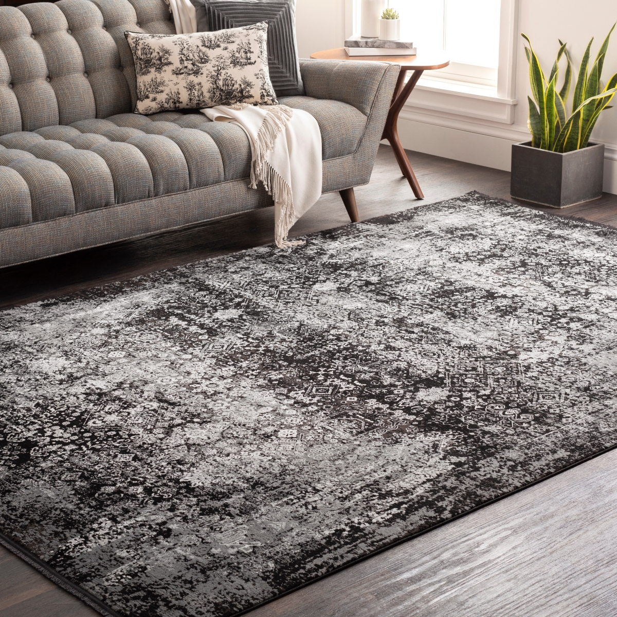 SOR2310-9613 9 ft. 6 in. x 13 ft. Solar Rectangle Area Rug, Multi Color