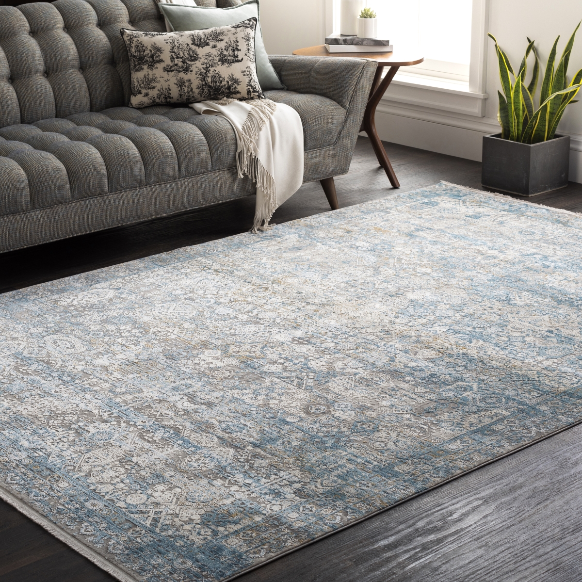SOR2314-35 3 x 5 ft. Solar Rectangle Area Rug, Multi Color