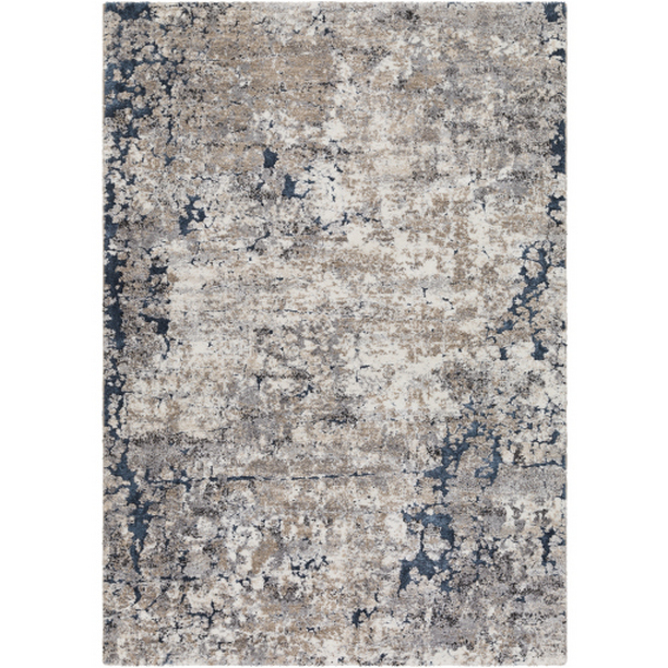 TUS2313-5373 5 ft. 3 in. x 7 ft. 3 in. Tuscany Machine Woven Rectangle Rug - Multi Color